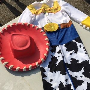 Toy Story Jessie costume with hat girls 4-6x
